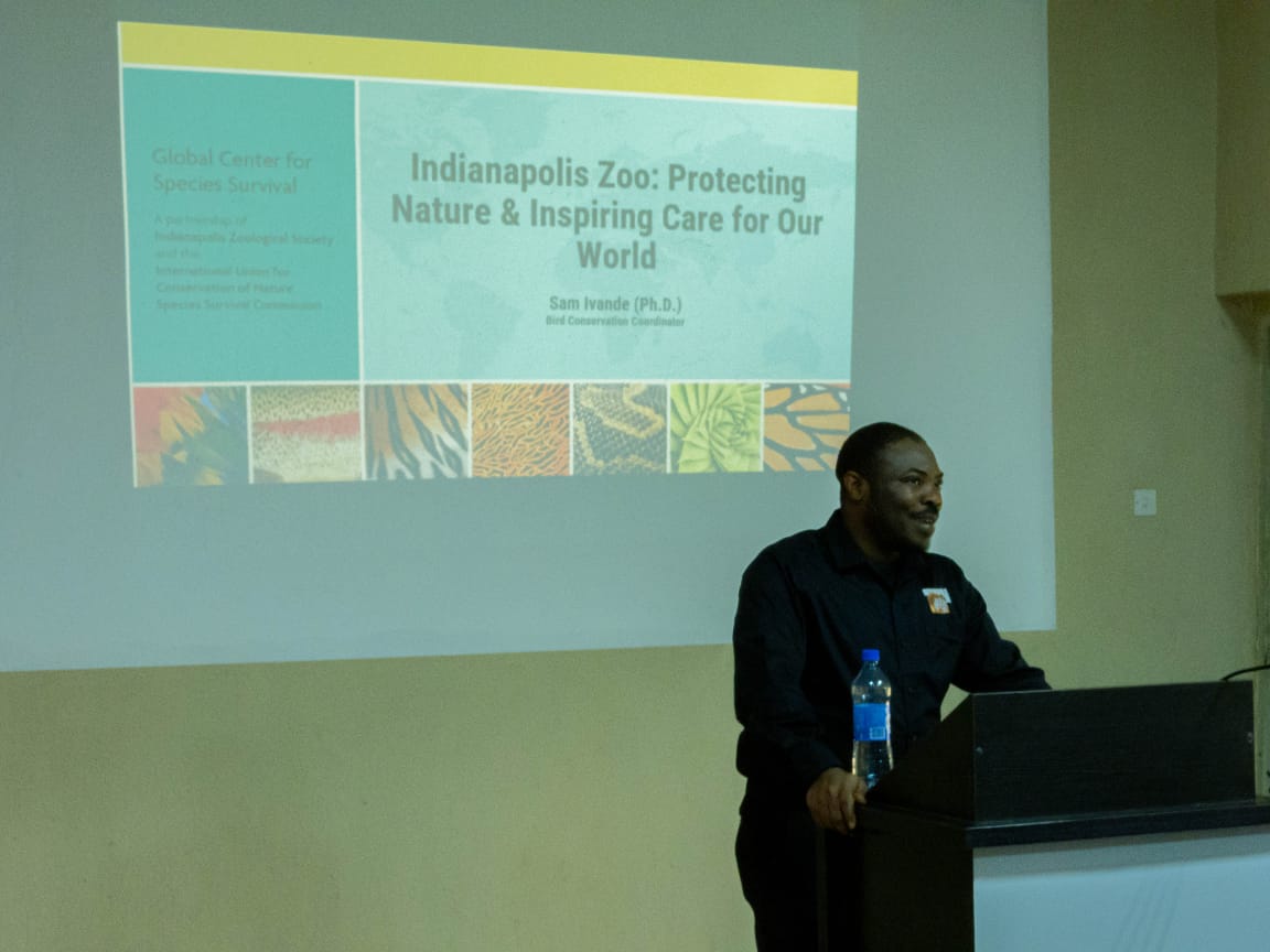 A.P. LEVENTIS ORNITHOLOGICAL RESEARCH INSTITUTE HOST AN ALUMNUS- DR. SAM IVANDE