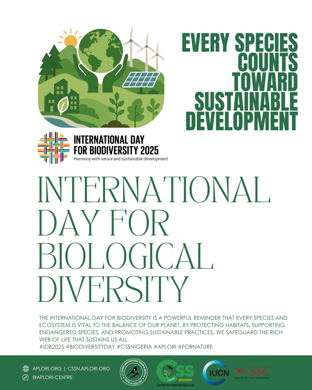 INTERNATIONAL BIODIVERSITY DAY