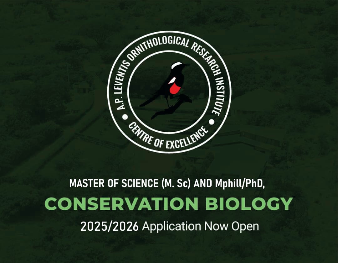 MASTER OF SCIENCE (M.Sc.) AND MPhil/PhD IN CONSERVATION BIOLOGY 2025/2026 SESSION
