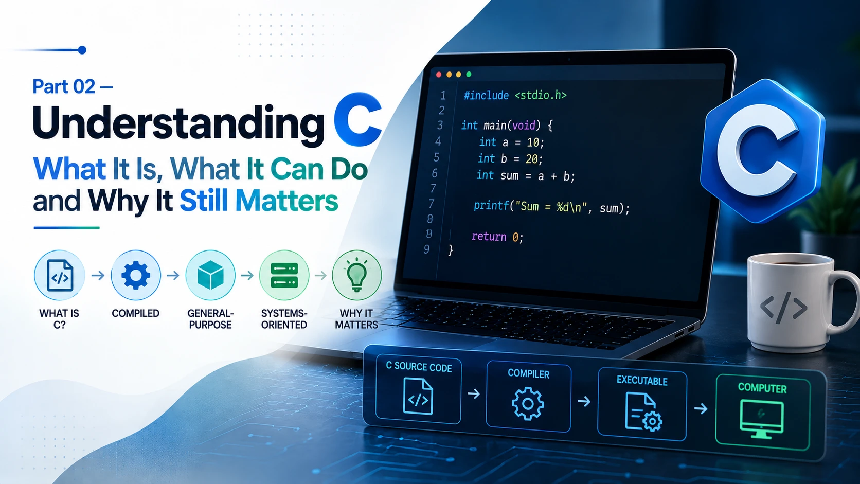 Part 02 — Understanding C: What It Is, What It Can Do and Why It Still Matters