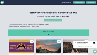 Groupe en train