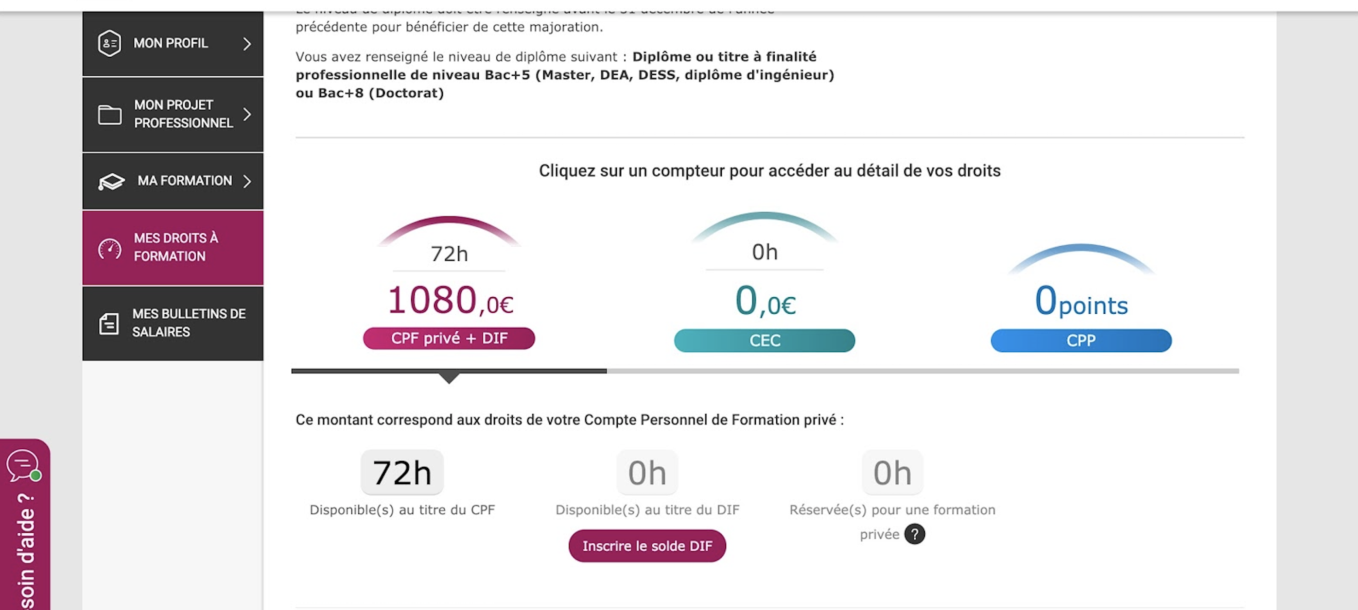 Votre Solde Formation Cpf Arrive à échéance Communauté MCMS