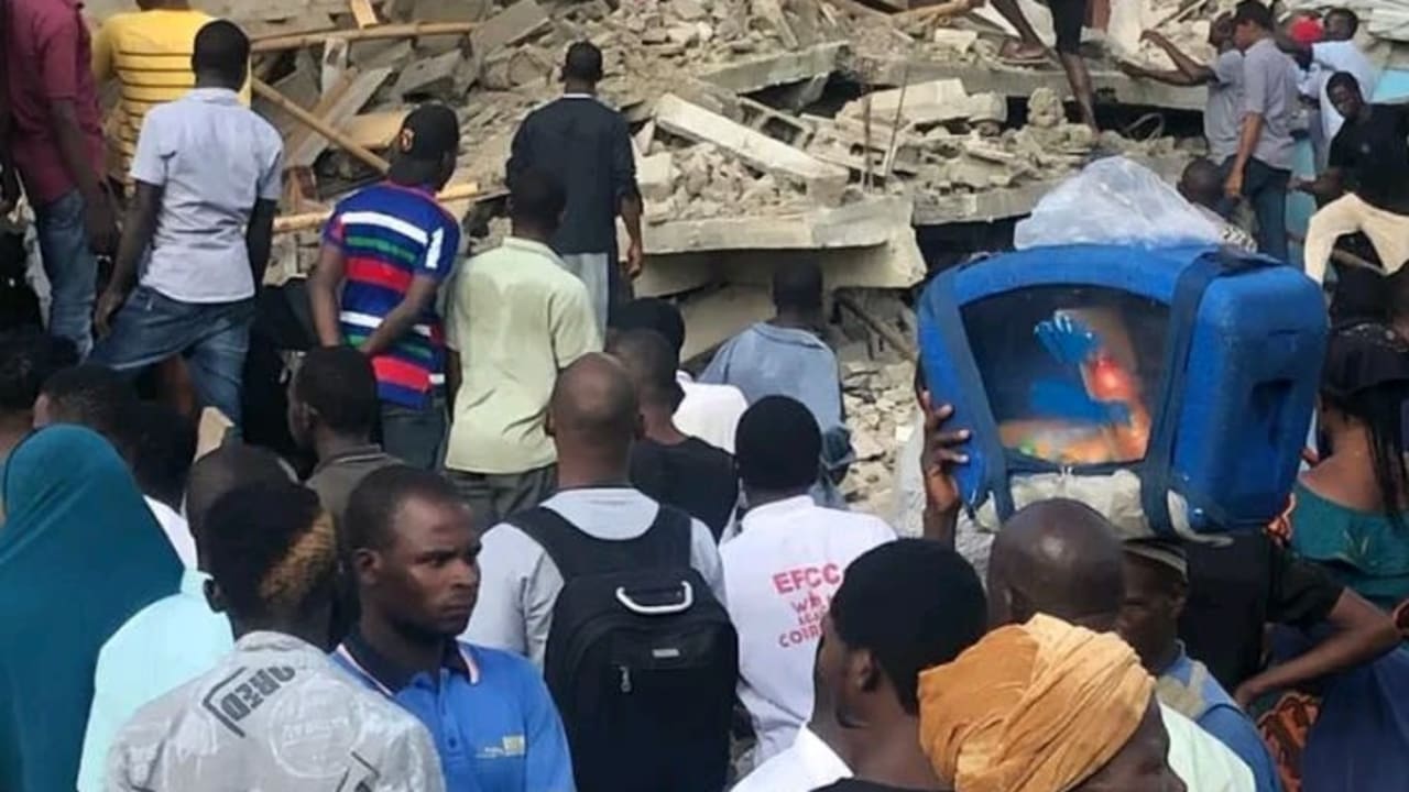Building Collapses In Obalende, Lagos. 4 Dead Building Collapses In Obalende, Lagos. 4 Dead