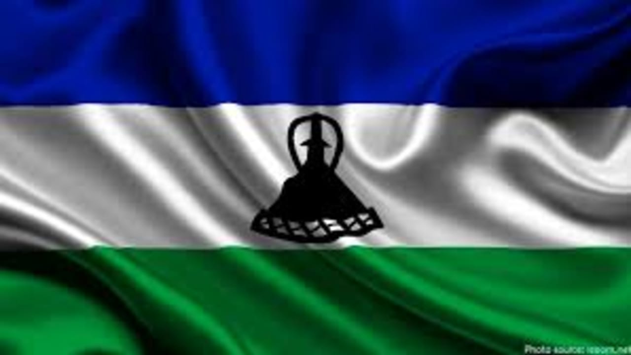 Description of the lesotho flag Description of the lesotho flag