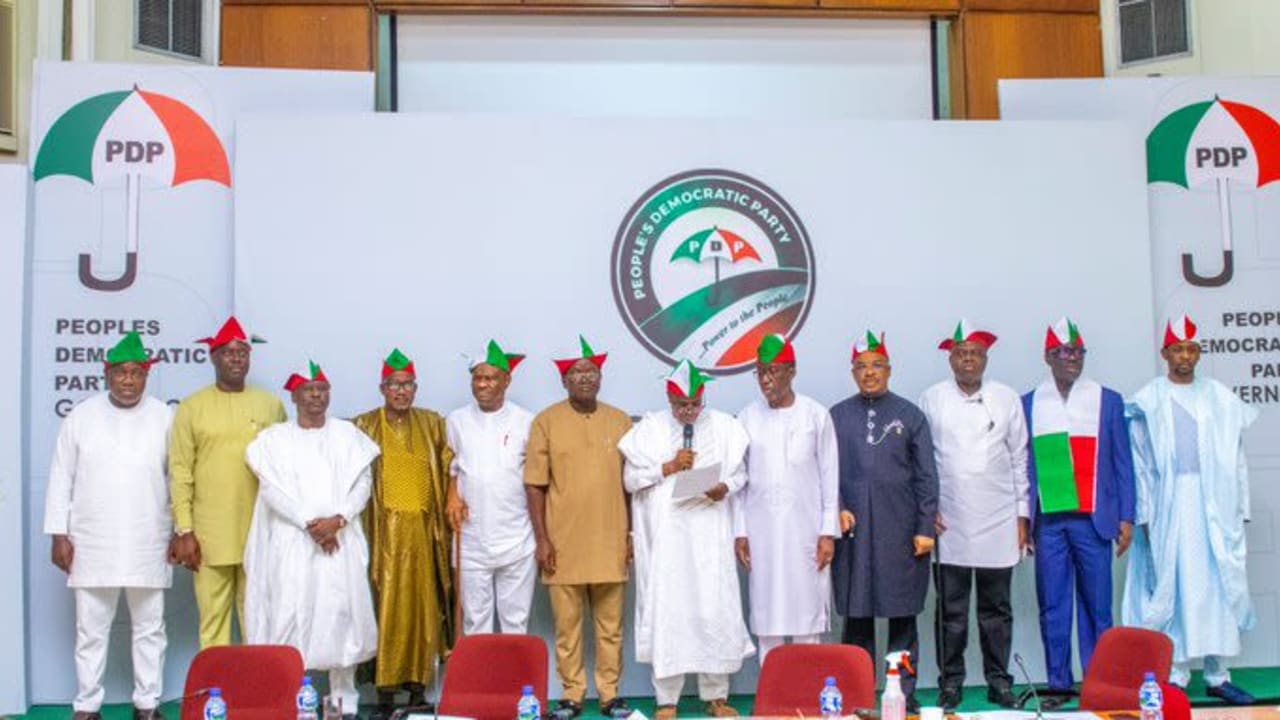PDP governors slam EFCC probe of party PDP governors slam EFCC probe of party