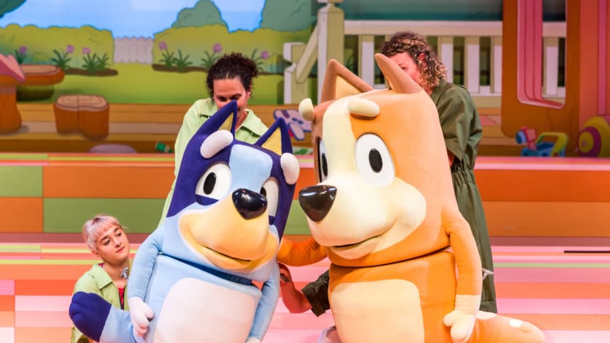 Bluey Credit Darren Thomas Madison Square Gardens 2