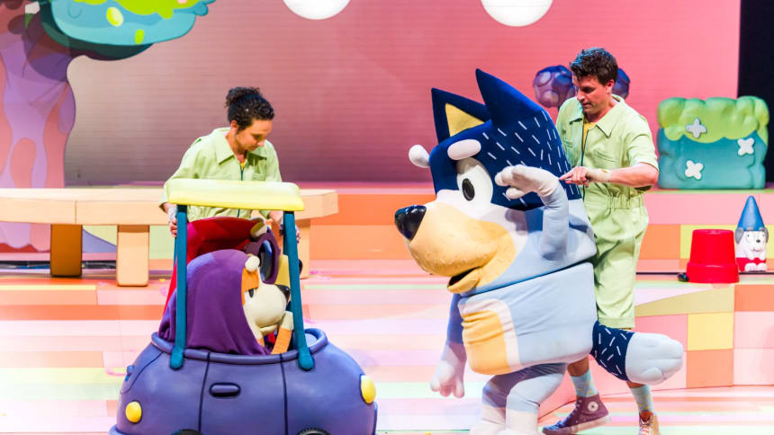 Bluey Credit Darren Thomas Madison Square Gardens 3