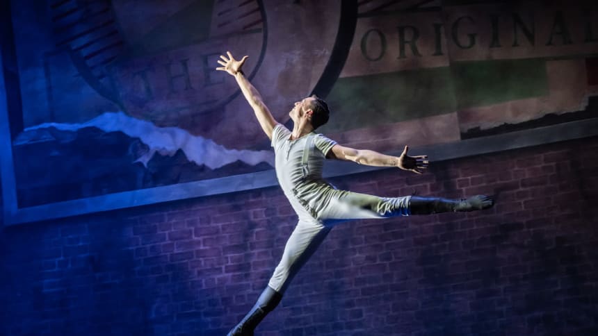 MATTHEW BOURNE'S SWAN LAKE. Stephen Murray (The Prince). Photo Johan Persson (2)