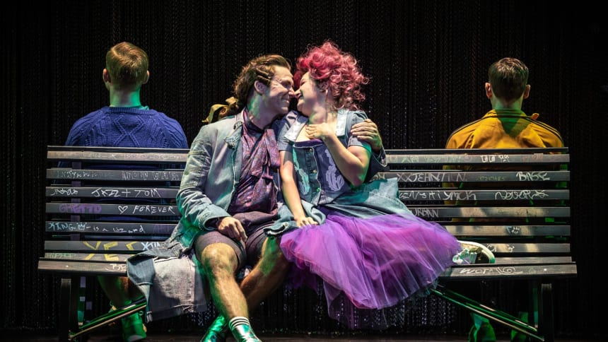 WNO Candide - Ed Lyon (Candide) & Soraya Mafi (Cunégonde) - photo credit Craig Fuller- 0280