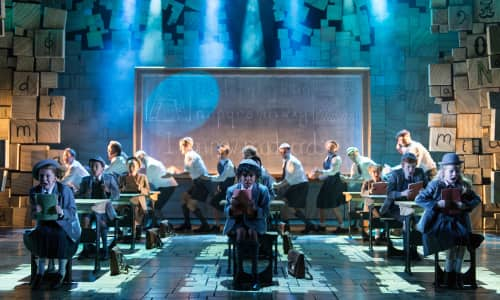 Matilda The Musical from the Royal Shakespeare Company, inspired by the beloved book by Roald Dahl.