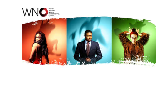 Autumn lineup poster for the WNO season