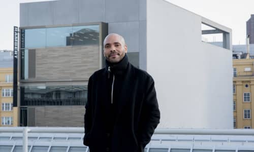 Benoit Swan Pouffer, Rambert’s Artistic Director. Photo by Camilla Greenwell.