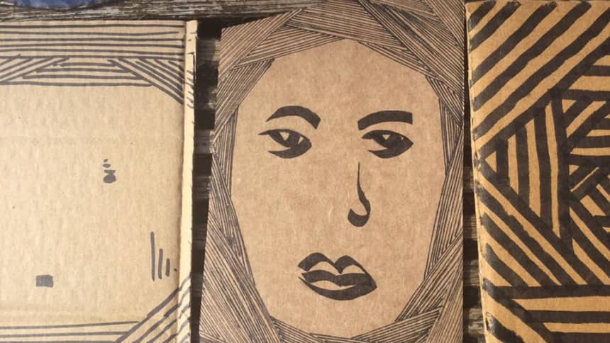 #756 Creadigaethau cardbord gan / Cardboard creations by Flo Maugran