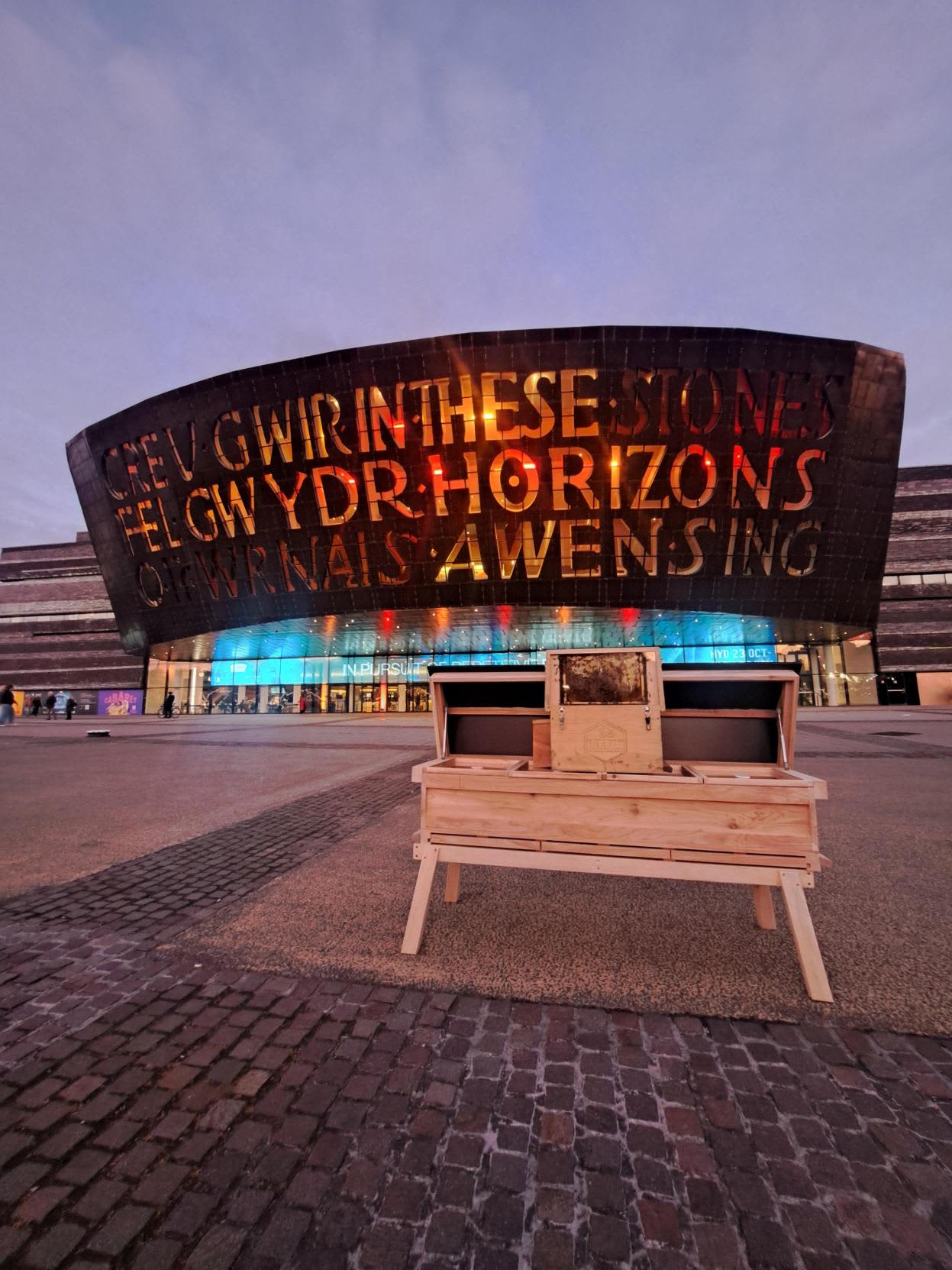 Wales Millennium Centre's bee colony
