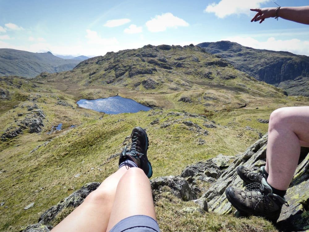 Taking in the views on a summers day on Bessyboot