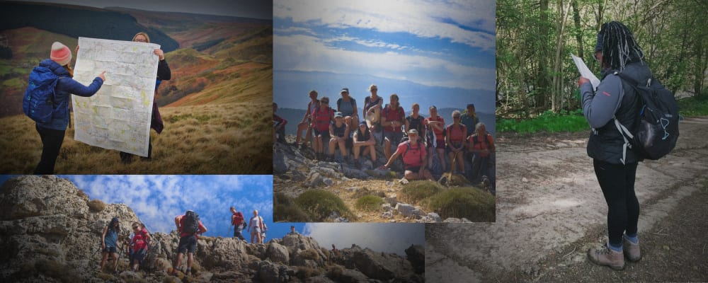 Guided mountain days, navigation courses and wild weekend experiences