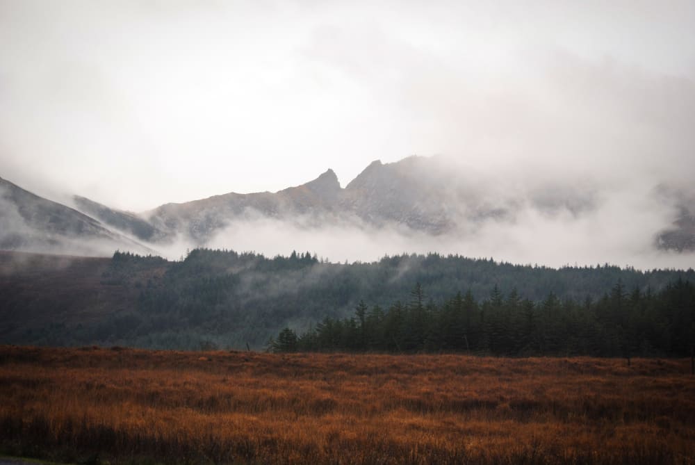 Atmospheric walking on the Isle of Arran