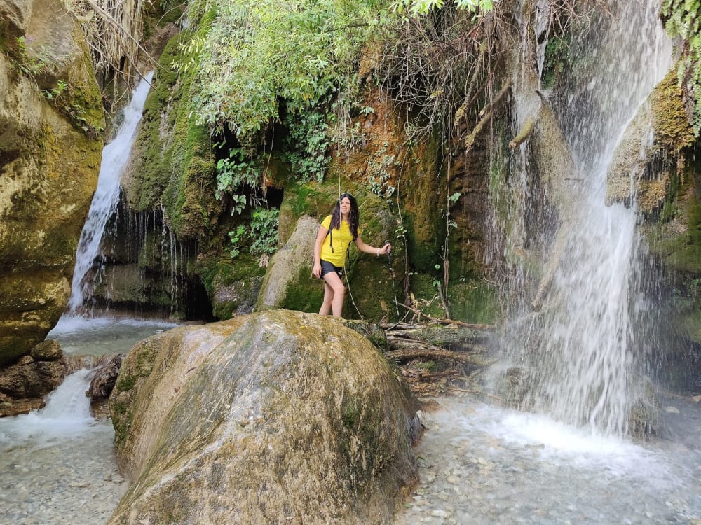 Keeping cool in southern Spain! Was like being in the Amazon!