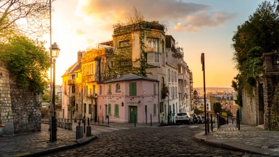 Walking around Montmartre