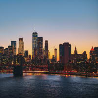 Strolling around Dumbo, Brooklyn