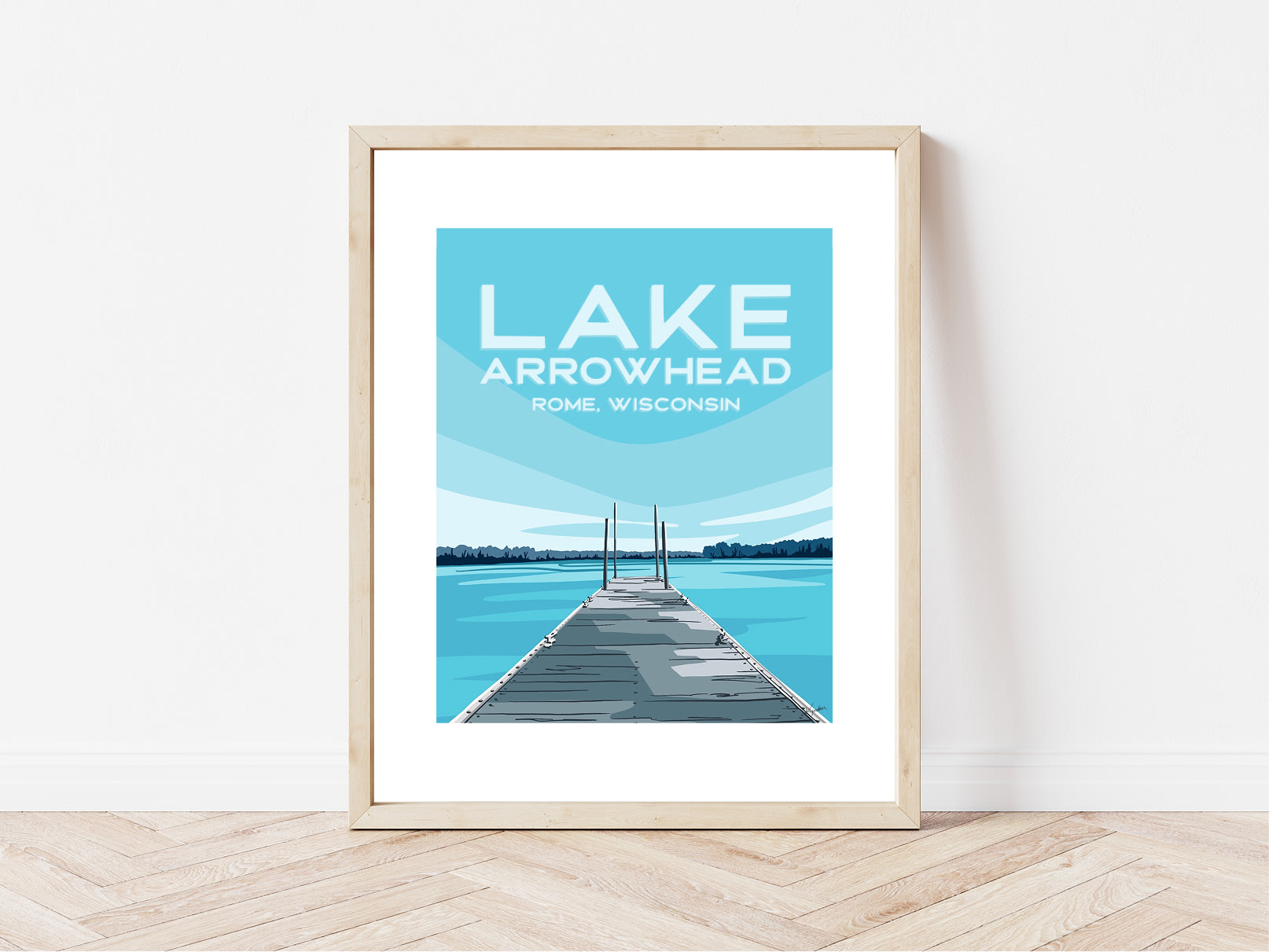 Frame - Lake Arrowhead Lake