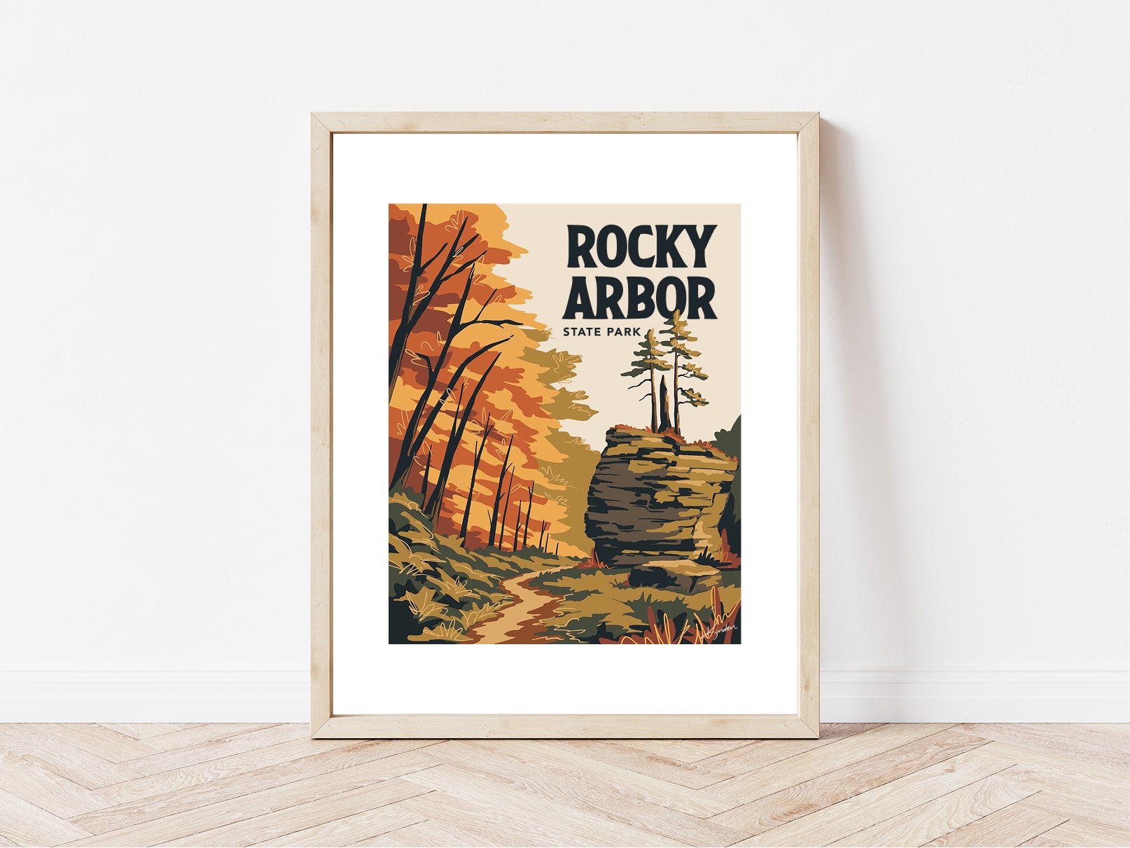 Frame - Rocky Arbor State Park