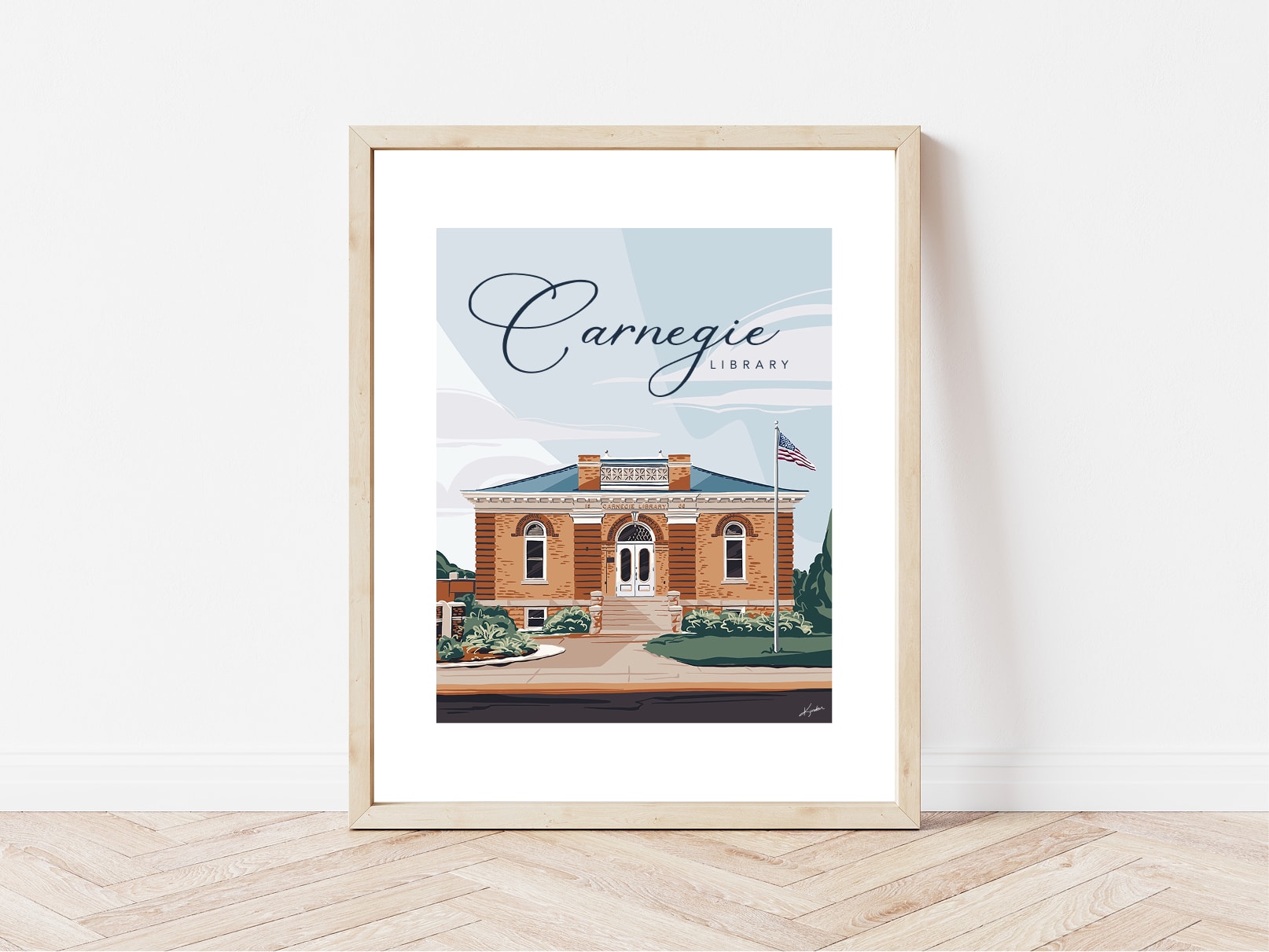 Frame - Carnagie Library