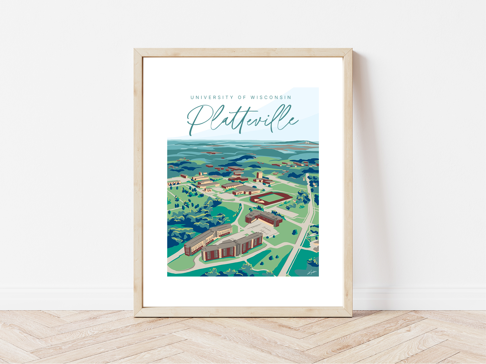 Frame - UW Platteville Aerial