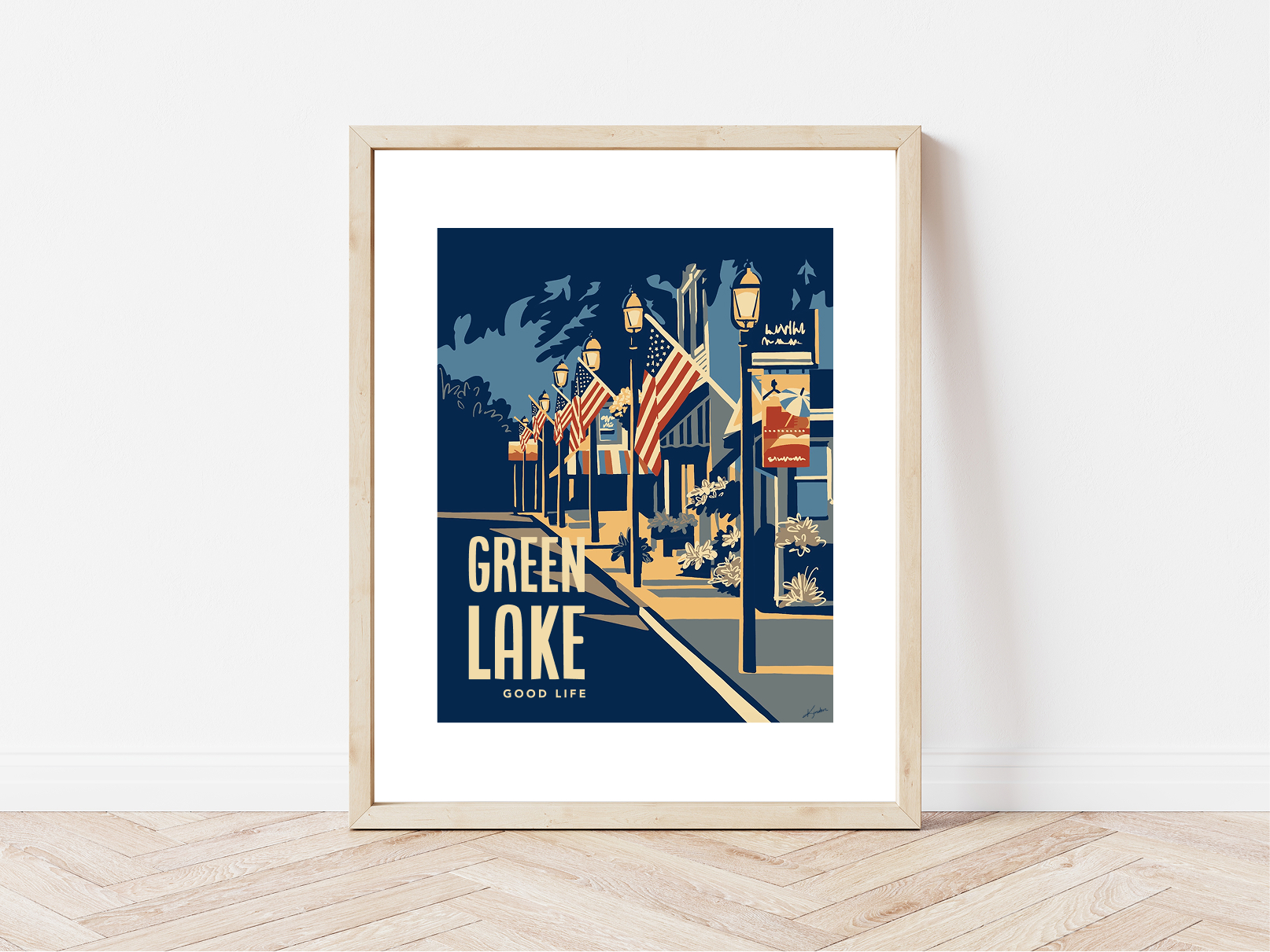 Frame - Green Lake