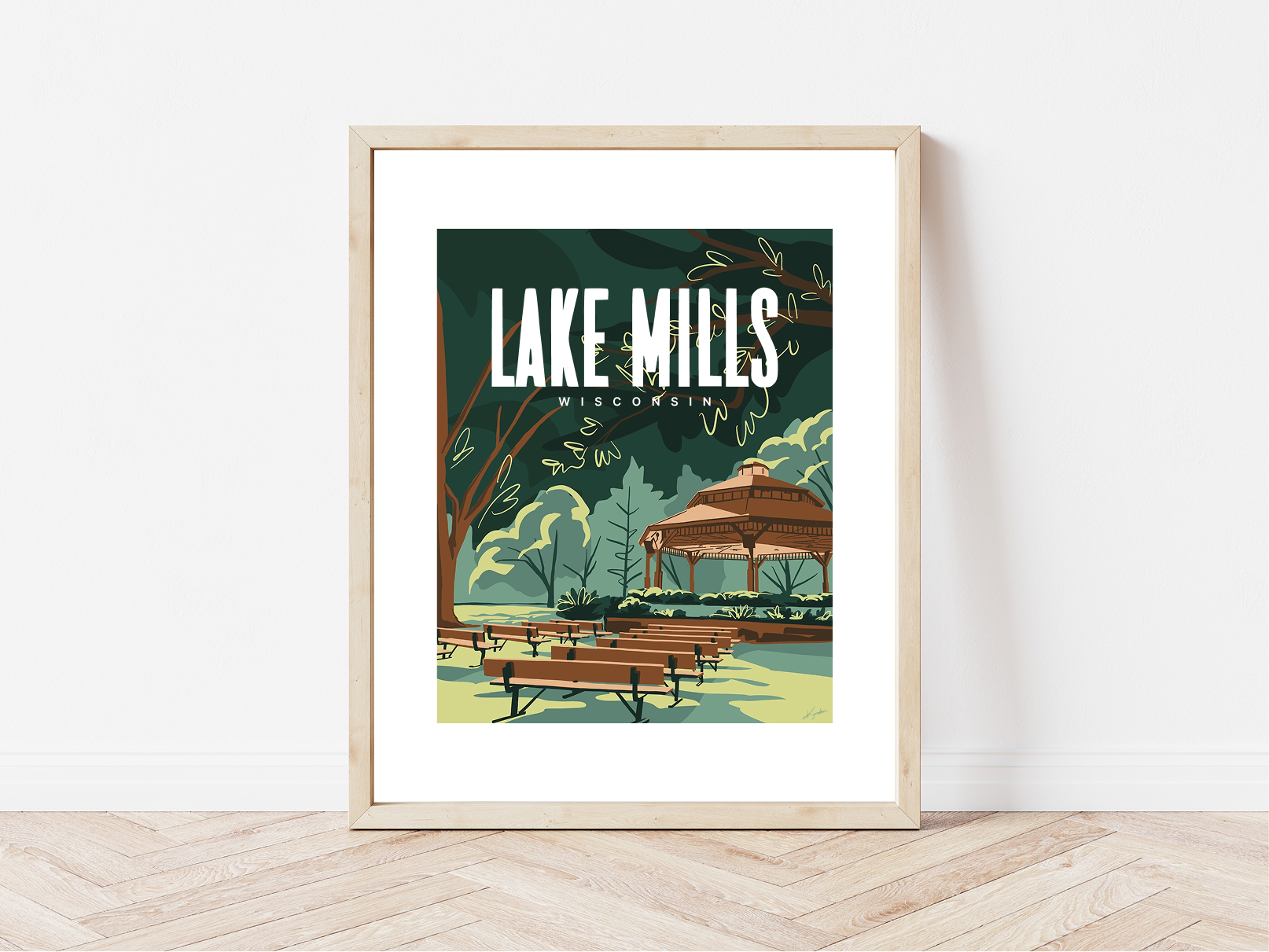 Frame - Lake Mills