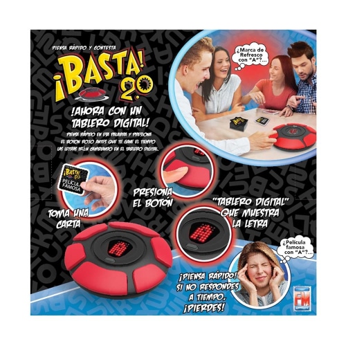 Juego De Mesa ¡basta 20 Fotorama Con Tablero Digital Bodega Aurrera Despensa A Tu Casa 4497