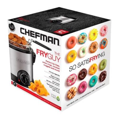 Freidora de Aceite Fry Guy con Canasta 1 Litro 1.6 (Qt.) – ChefmanMexico