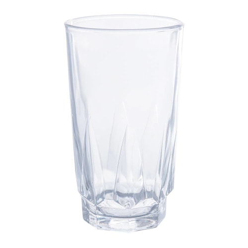 Pack 6 vaso cristal agua diamante 260 ml