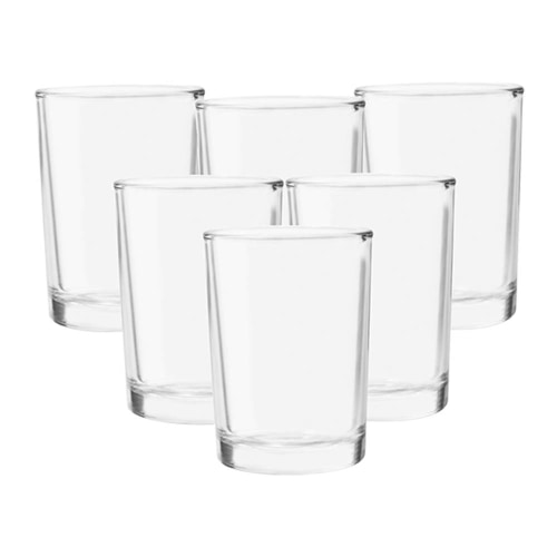 Juego de vasos sección vidrio. - Tienda online Milagro