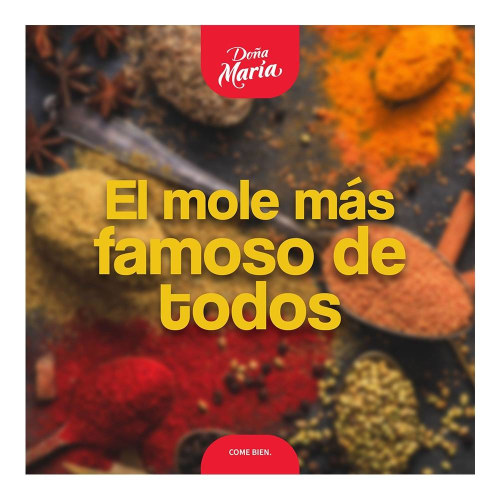 Mole Doña María Poblano Con Cacao Listo Para Servir 360 G Bodega Aurrera Despensa A Tu Casa 1443