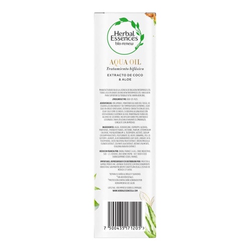 Tratamiento Herbal Essences BioRenew Coconut & Aloe 100 ml