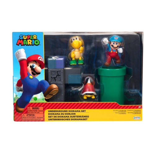 Set de Juego Mario Bros Figuras de 2.5 Pulgadas