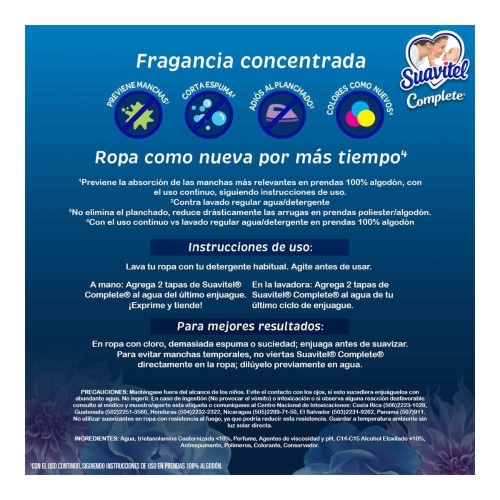 Suavizante De Telas Suavitel Complete Fresca Primavera 700 Ml Bodega Aurrera Despensa A Tu Casa 4803