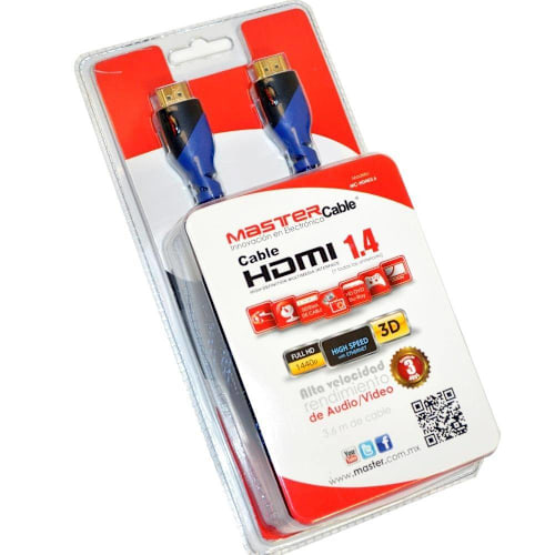 CABLE HDMI A HDMI MINI - Master Electronicos