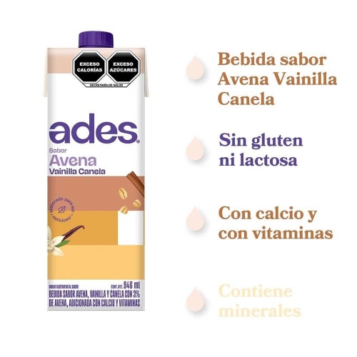 Comprar Leche Salud Avena Y Canela 946 Ml