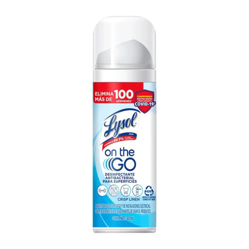 Comprar Aerosol Desinfectante Lysol Crisp Linen -538gr