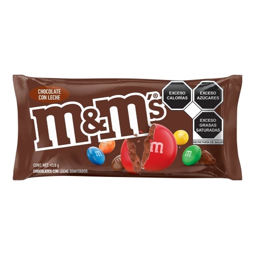 Chocolate con leche M&Ms confitados 43.8 g
