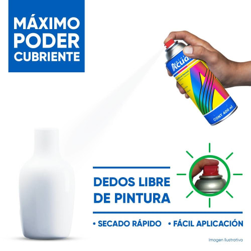 Pintura en Aerosol Acuario Blanco 400 ml