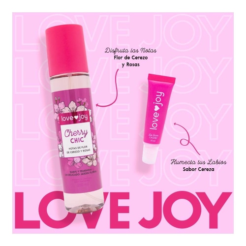 Body Mist Fragancia Cherry Chic Love Joy By Bioscents 250 Ml