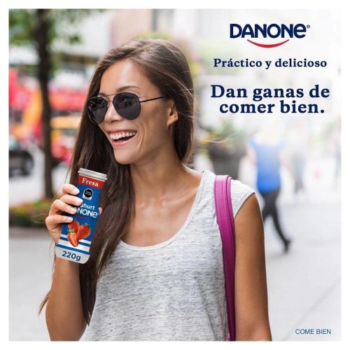 Comprar Yogurt Danone Fresa Mora - 220gr