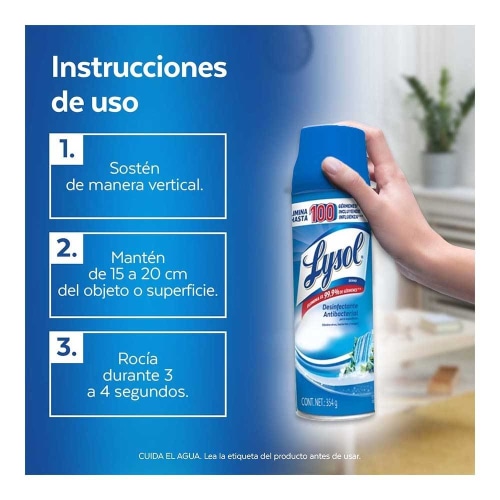 Lysol spray desinfectante 354g