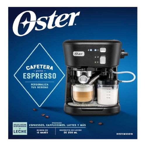 Cafetera espresso negra Oster