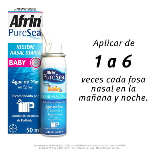Afrin Agua de Mar Adulto Higiene Nasal Diaria