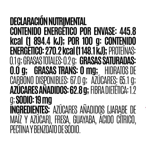 Mermelada McCormick Sabores de México fresa y guayaba 270 g