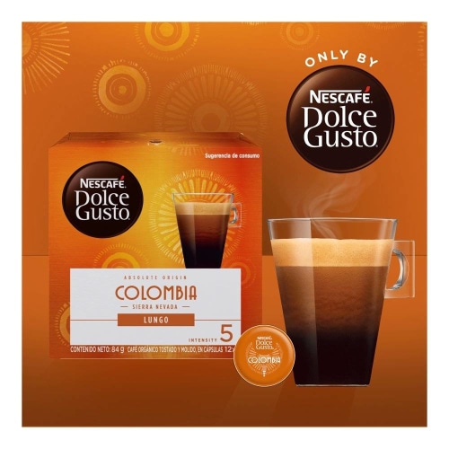 Nescafé Dolce Gusto Lungo Café Tostado Molido En Cápsulas Cápsulas